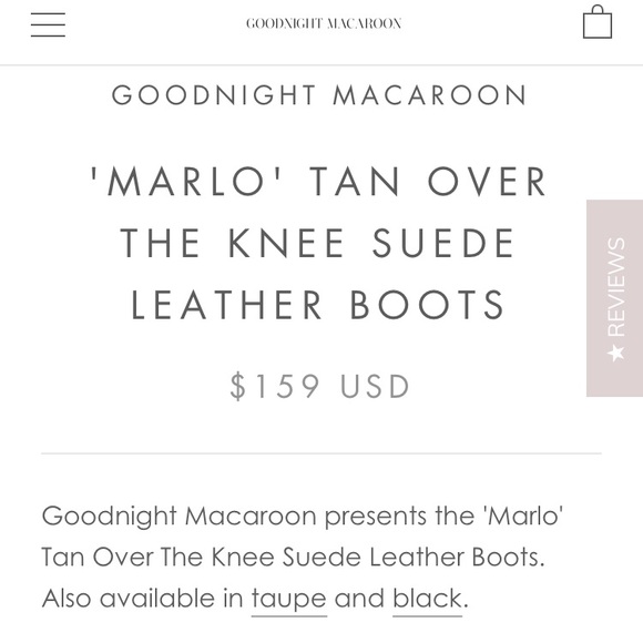 marlo over the knee boots in cognac suede (8) - Picture 2 of 6